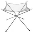 thumbnail image 2 of MojiDecor Fogata portátil, Fogata plegable de acero inoxidable para acampar, Chimenea de malla de acero inoxidable, Fogata al aire libre, Patio, Camping, Barbacoa, Jardín, Patio trasero Ormromra LKX-1195, 2 of 6