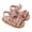 Gold, variant on Baby Girls Open Toe Sandals - Ruffle Bowknot Flat Shoes with Soft Breathable Sole for Summer Daily Casual Wear (Red, 3-6 Months)