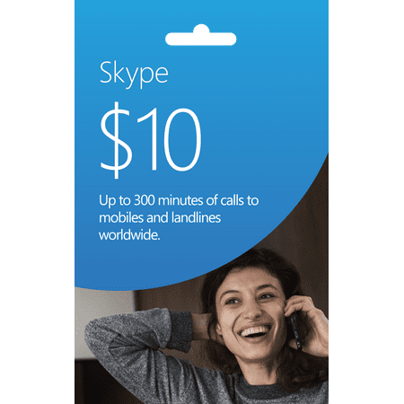 SKYPE $10 Prepaid eGift Card (Email Delivery) (Best Device For Skype)