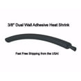 thumbnail image 2 of Black 3:1 Heat Shrink Tubing Adhesive Lined Dual Wall (256" Pcs) 3/8" / 9.5mm, 2 of 7