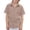Khaki, variant on Dagugfen Cotton Linen Button down Shirts for Teen Boy Short Sleeve Collared Neck Lightweight Breathable Summer Casual Shirts 5-15 Years