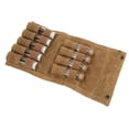 thumbnail image 3 of Spice Bottle Bag, Lightweight Rope Fixing Camping Seasoning Jar Bag Portable Classification Storage  For Barbecue Khaki, 3 of 8