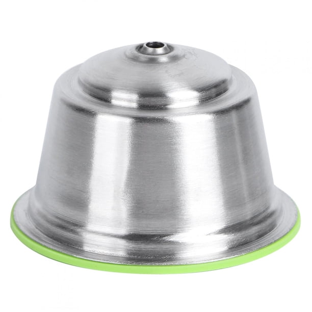 Cápsula De Café Reutilizable De Acero Inoxidable Con Tapa De Silicona Filtro De Alimentaria Para Cafet