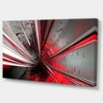 thumbnail image 2 of Designart 'Fractal 3D Deep into Middle ' Contemporary Canvas Art Print, 2 of 3