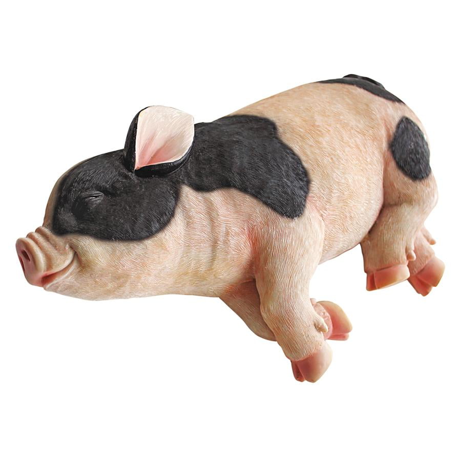 Vivid Arts Real Life SMALL PIGLET resin farm animal PIG ornament  NEW 