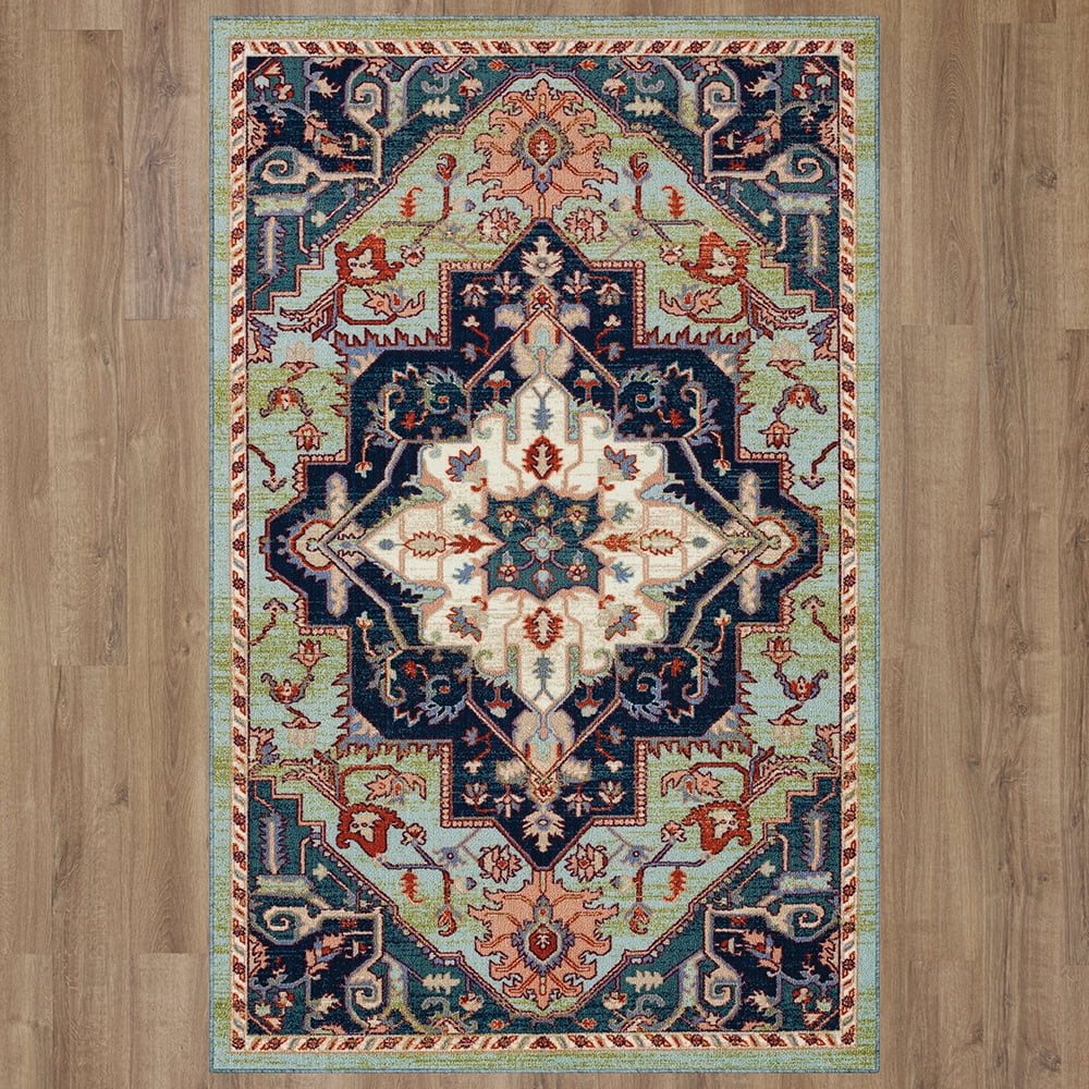 Mohawk Home Duero Green Area Rug, 6' x 9'