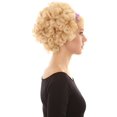 thumbnail image 5 of Womens Curly Wig | Blonde Curly Long Curly Fancy Cosplay Halloween Wig | Premium Breathable Capless Cap, 5 of 9