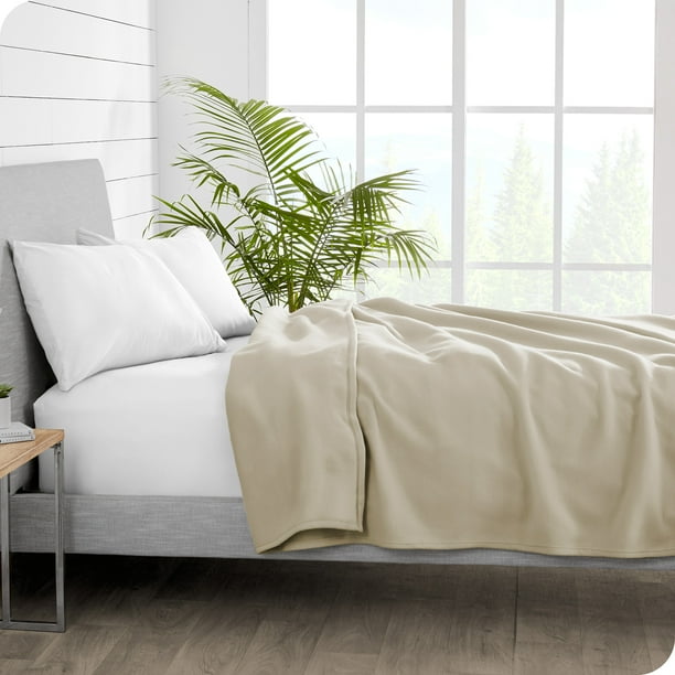 Bare Home Polar Fleece Bed Blanket Lightweight Premium Fleece