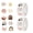 Color 052#, variant on 1000PCS Flowers Stickers, Small Labels Aesthetic Journaling Scrapbook Cute Stickers Bulk for Adults Water Bottle Book Laptop Scrapbooking Supplies