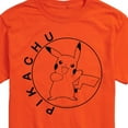 thumbnail image 3 of Pokémon - Pikachu Circle - Men's Short Sleeve Graphic T-Shirt, 3 of 5