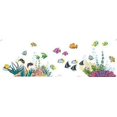 thumbnail image 2 of 130x42 Cm Bathroom Tile Sticker Fish Coral Sea Lake Wall Decoration, 2 of 4