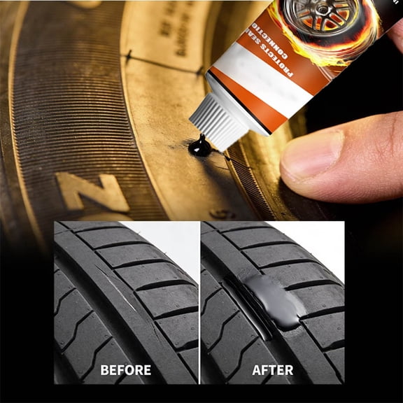 Dalang Tire Repair Glue 20g Rubber Adhesive for Car Motorcycle Punctures Cracks Sidewalls (3.9"H x 1.2"W)
