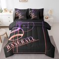 thumbnail image 1 of YST Baseball Bed in a Bag Sports Bedding Set, Full, 7 Count, 1 of 4