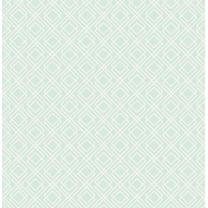 Chesapeake Napa Mint Geometric Wallpaper