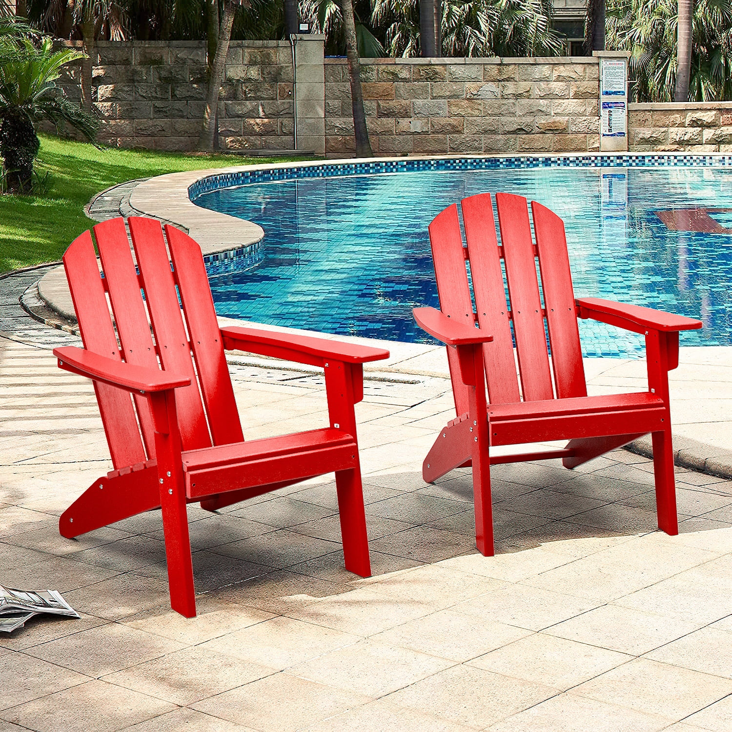 colorful resin adirondack chairs