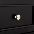 thumbnail image 4 of GoDecor Black Night Table Storage Table,Wood End Table Nightstand,Size 40x30x60cm(L x W x H), 4 of 5