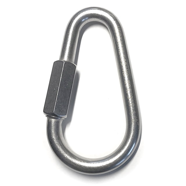 US STAINLESS Stainless Steel 316 Pear Shape Quick Link 1/2" (12mm) Marine Grade