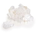 thumbnail image 4 of C2G RJ45 Cat5E Modular Plug (with Load Bar) for Round Solid/Stranded Cable - network connector - clear, 4 of 4