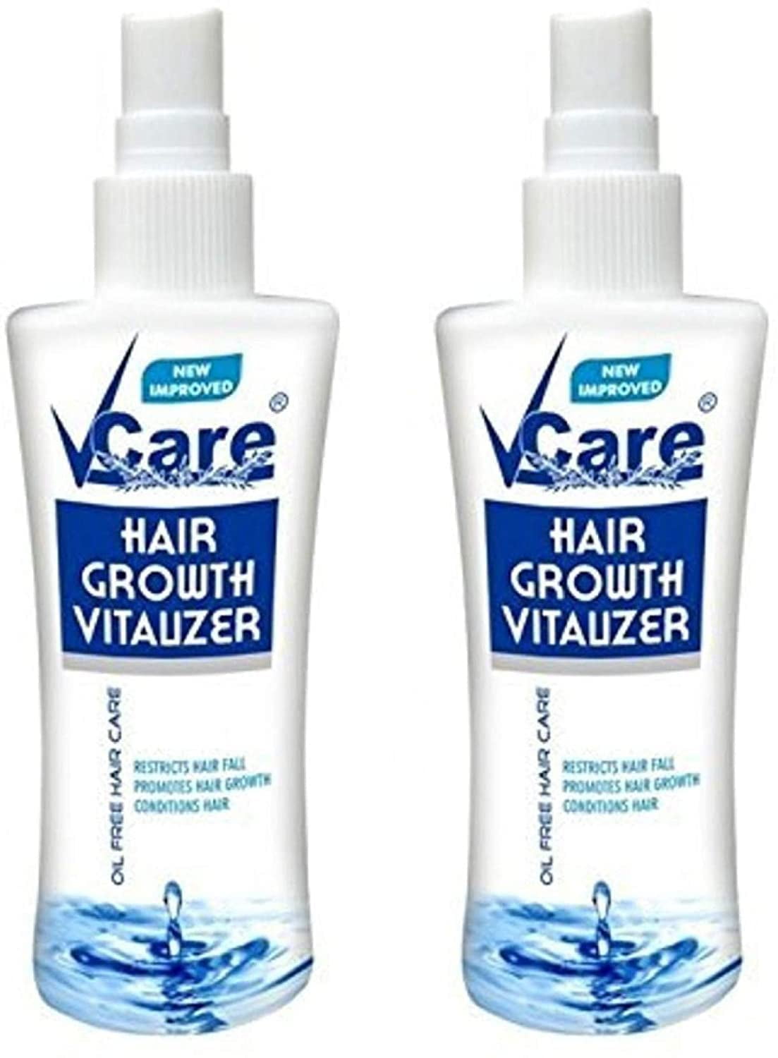 Vcare Hair Growth Vitalizer, 100ml (Pack of 2) 