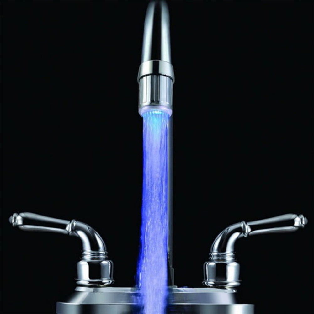 Faucets Sale Faucet Changing RGB Color Glow Top Tap Light Water LED 