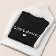 thumbnail image 3 of Treat Dealer Dog Lover Graphic T-Shirt, Unisex Classic Fit Paw Print Tee, 3 of 9