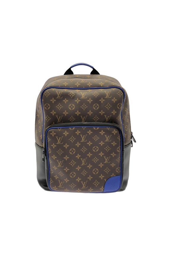 Pre-Owned Louis Vuitton Monogram Macassar Dean Backpack M45867 Rucksack
