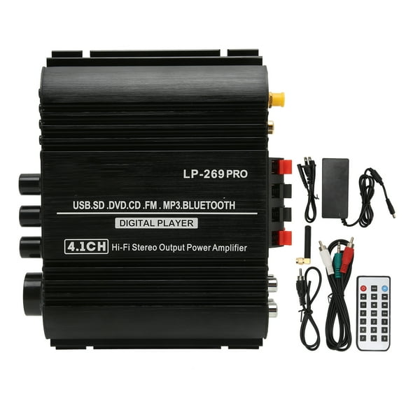 Bluetooth Power Amplifier,Bluetooth 5.0 Amplifier HiFi CH Amplifier Bluetooth Amplifier Ultimate Comfort
