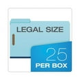 thumbnail image 7 of Heavy-Duty Pressboard Folders with Embossed Fasteners Legal Size, Blue, 25/Box, 7 of 7