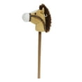 thumbnail image 6 of Kid Connection Plush Riding Stick Horse, Brown, Ages 3+, Toddler Toys, 6 of 7