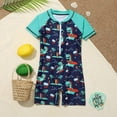 thumbnail image 3 of Uccdo Toddler Boys Girls Rashguard One-Piece Swimsuit Kids Beach Swimwear Bathing Suit 1-5Y, 3 of 6