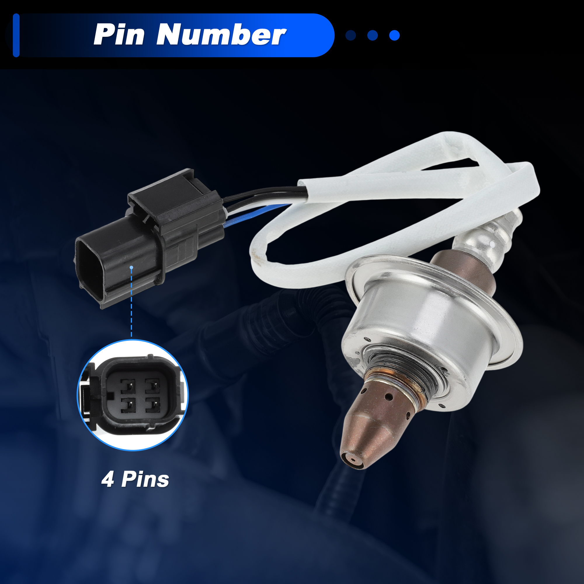 Upstream Oxygen Sensor for Honda Accord 2013-2017 for Honda CR-V 2015-2019 for Acura TLX 2015-2020 for Acura ILX 2016-2021 2.4L 2349131/365315A2A01 1pcs