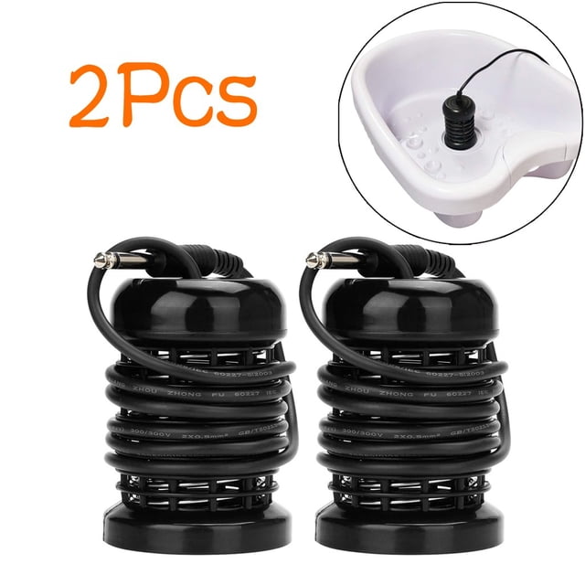EGNMCR Machine de Bain de Pieds Ionique Système de Spa Remplacement Aronde Sonde 2 Pcs Fot File