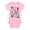 LIGHT PINK, variant on - Love Arrows Baby Graphic One Piece