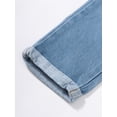 thumbnail image 7 of 6T Little Girls Clothes 6T Girls Pants Solid Color Little Girls Denim Pants Light Blue, 7 of 7