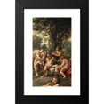 thumbnail image 2 of Correggio 10x14 Black Modern Framed Museum Art Print Titled - Allegory of Vices (1525-1530), 2 of 5