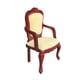 thumbnail image 5 of Muebles en miniatura a escala 1/12, sillas, accesorios para casas de muñecas, adornos, sillas de madera para micropaisaje., 5 of 9