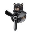thumbnail image 1 of Car Air Fresheners Black Bear Pilot Car Diffuser Cute Car Perfume Funny Car Fragrance Car Decorations Car Accessories, 1 of 5