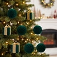 thumbnail image 4 of Christmas Tree Decoration Plastic Ornament Set Hanging Xmas Tree Ball for Xmas Holiday Wedding Party Christmas Ornaments (9 pcs), 4 of 6