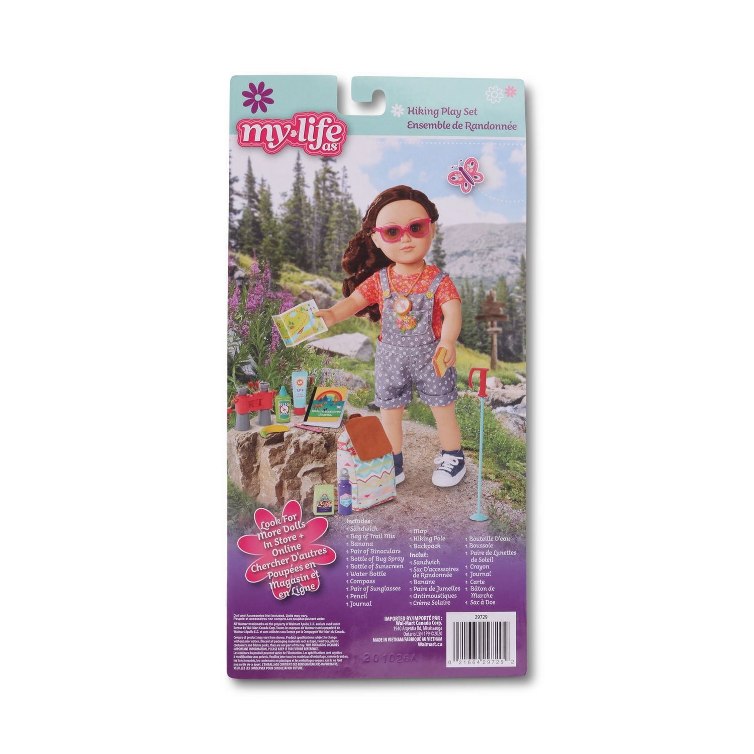 My Life As Hiking Accessories Play Set for 18” Dolls
