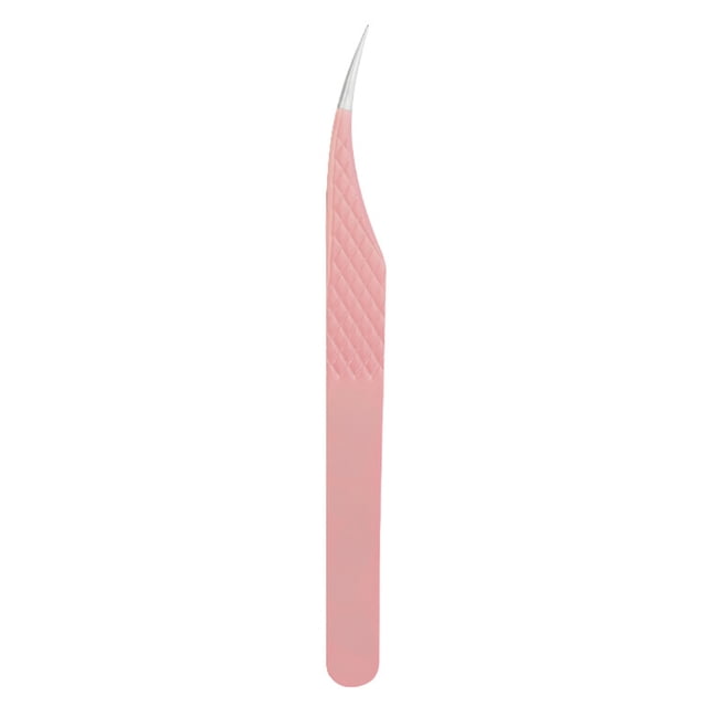 Lash Extension Tweezers for False Eyelashes Stainless Steel Lash Tweezers for Precise Eyelash Placement And Removal Rust-Proof Makeup Tool for Beginners And Travel