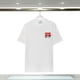 thumbnail image 1 of Casablanca 23 Primavera y novedad de verano estilo Fantasy Gate Starry Sky Castle casa letra logo camiseta de manga corta para parejas8116 blanco, 1 of 4