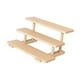 thumbnail image 5 of Expositor de madera con soporte para encimera, estante de almacenamiento de múltiples capas para joyería moderna 3 capas, 5 of 9