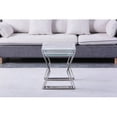 thumbnail image 2 of Nesting End Table Set of 2 Glass Table Set for Living Room, 2 of 4