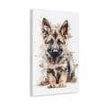 thumbnail image 1 of Watercolor German Shepherd Painting - Nursery Collection - Bedtime Stories, 1 of 6