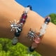 thumbnail image 2 of Pulseras de Halloween Pulseras con dijes de calabaza fantasma Pulseras de cuentas elásticas para mujeres, 2 of 5