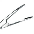 thumbnail image 2 of NFTIGB Premium Stainless Steel Curved Tip Pet Ear Hair Tweezers Dog Cat Grooming Clamp Anti-Slip Handle Ear Care Hair Removal Tool Large 5.5 inches / 14 cm, 2 of 5