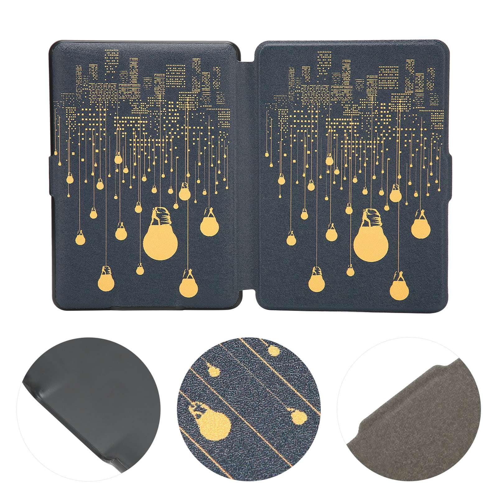 Ymiko Kindle Paperwhite Case, Ebook Reader Covers Concise Elegant For