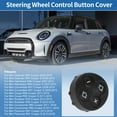 thumbnail image 2 of Unique Bargains Steering Wheel Buttons Replacement for Mini Clubman R55 Cooper 2008-2015 Steering Wheel Control Button Cover No.32309226804/32309287294 Left Side, 2 of 6