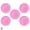 Pink, variant on Table Air Hockey Pucks - 2.5 Inch Diameter, High-Quality Construction, Smooth Surface, and Designed for Speed