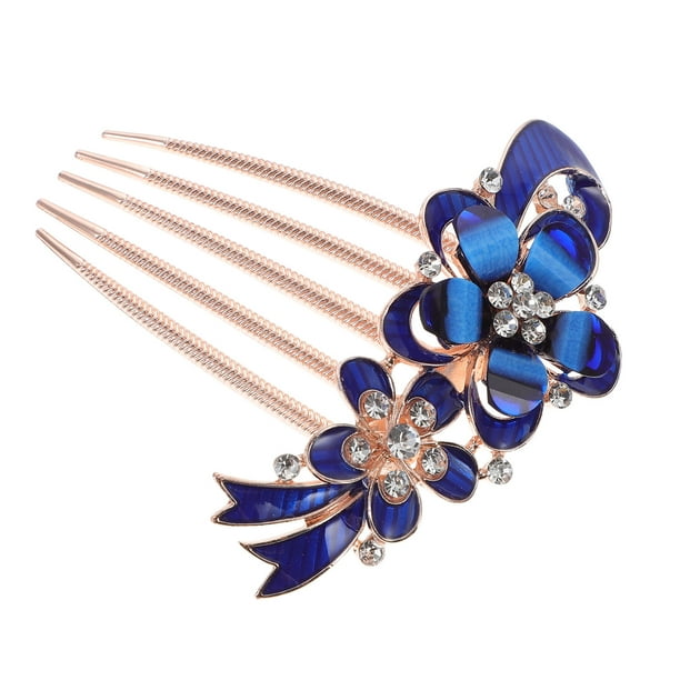 Peineta para novia, tocado de novia, accesorios para el cabello de novia con flores